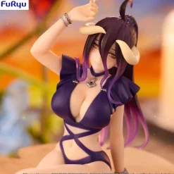 Overlord - Albedo Noodle Stopper Figur / Swimsuit - Dark Purple Color Version: Furyu