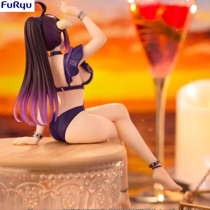 Overlord - Albedo Noodle Stopper Figur / Swimsuit - Dark Purple Color Version: Furyu