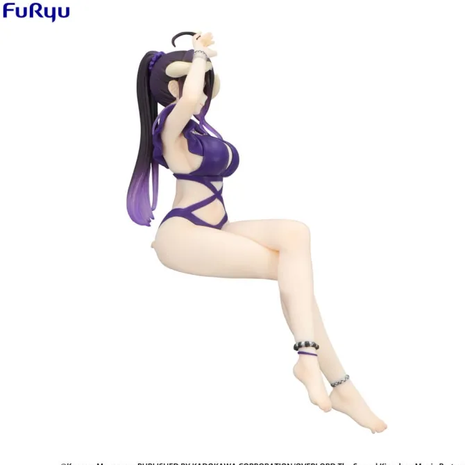 Overlord - Albedo Noodle Stopper Figur / Swimsuit - Dark Purple Color Version: Furyu