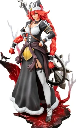 Overlord - Lupusregina Beta Statue / 10th Anniversary So-bin Version - with Background Parts: Kadoka