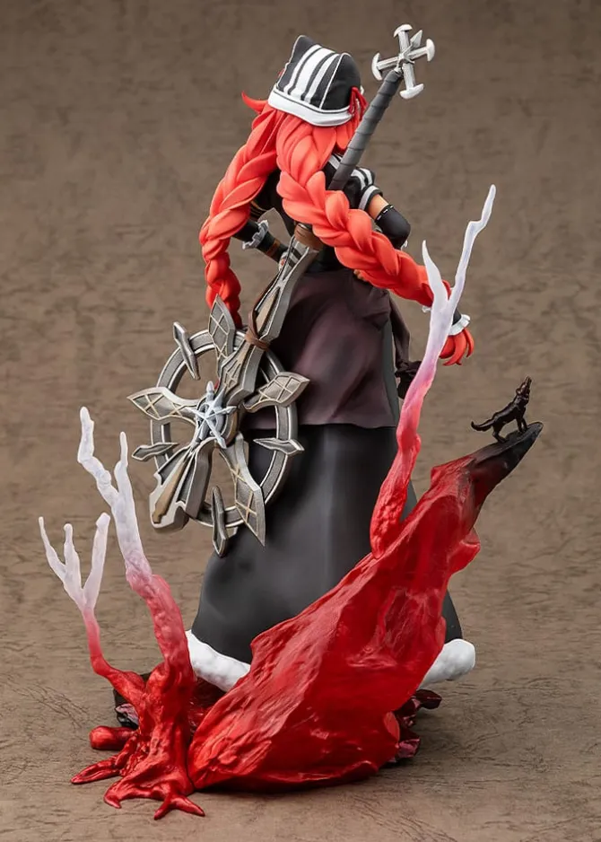 Overlord - Lupusregina Beta Statue / 10th Anniversary So-bin Version - with Background Parts: Kadoka