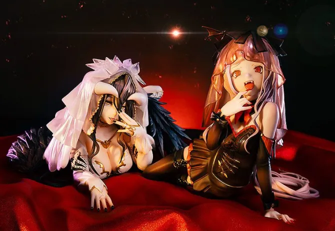 Overlord IV - Albedo & Shalltear Doppel-Statue / Bride Version: Kadokawa