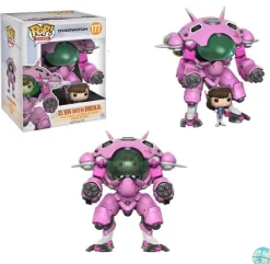 Overwatch - D.Va & Meka Figur - Super Sized POP!: Funko