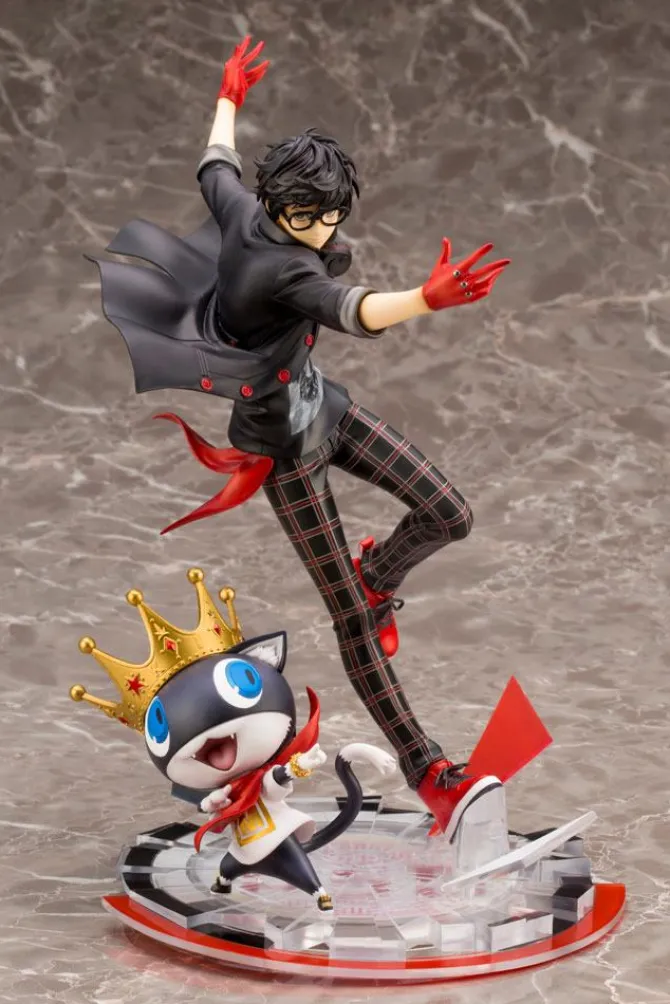 Persona 5 - Joker & Morgana Statue / ARTFXJ: Kotobukiya