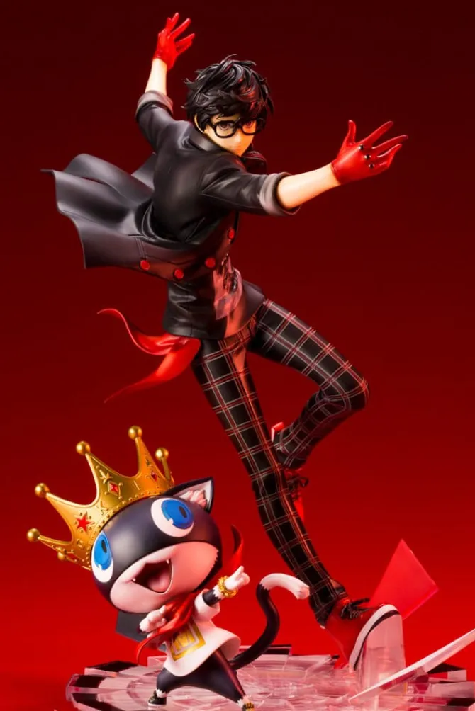 Persona 5 Dancing Star Night - Hero & Morgana Statue / ARTFXJ: Kotobukiya