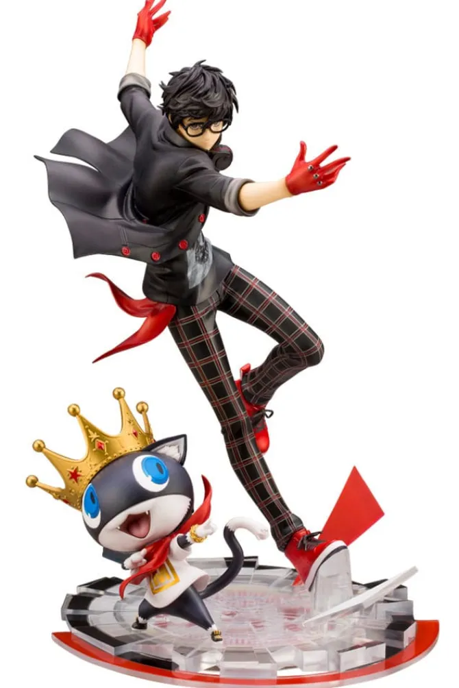 Persona 5 Dancing Star Night - Hero & Morgana Statue / ARTFXJ: Kotobukiya