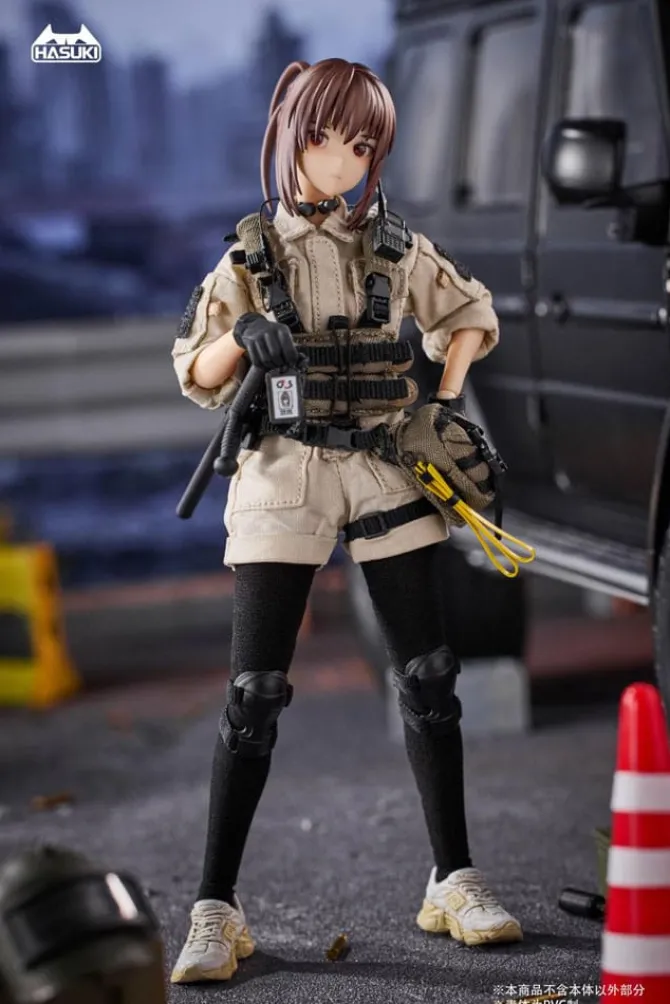 Pocket Art - PA006 Reizei Hiyo Actionfigur / the Security: Hasuki