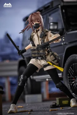 Pocket Art - PA006 Reizei Hiyo Actionfigur / the Security: Hasuki