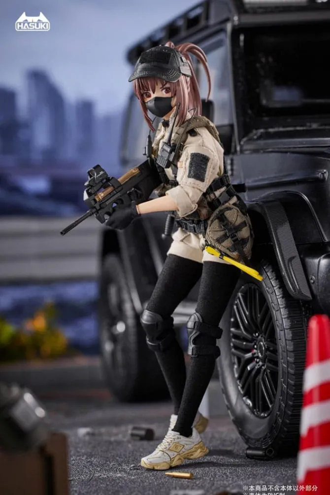 Pocket Art - PA006 Reizei Hiyo Actionfigur / the Security: Hasuki