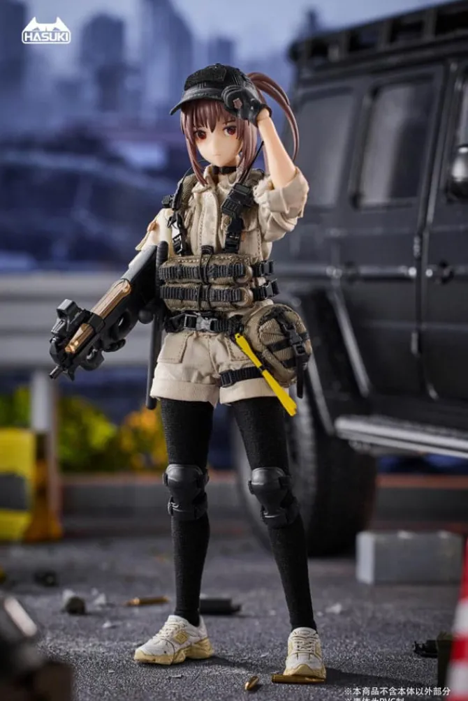 Pocket Art - PA006 Reizei Hiyo Actionfigur / the Security: Hasuki