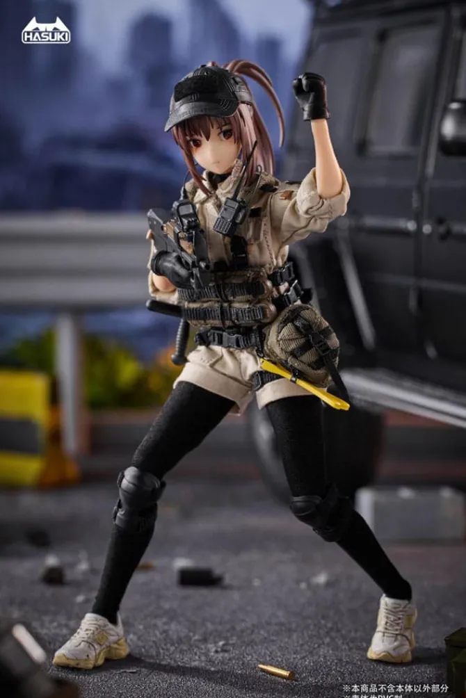 Pocket Art - PA006 Reizei Hiyo Actionfigur / the Security: Hasuki