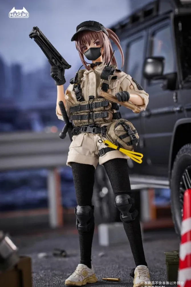Pocket Art - PA006 Reizei Hiyo Actionfigur / the Security: Hasuki