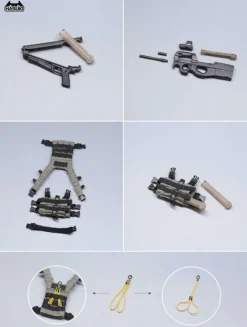 Pocket Art - PA006 Reizei Hiyo Actionfigur / the Security: Hasuki