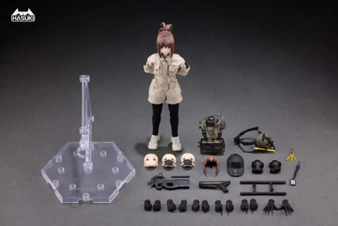 Pocket Art - PA006 Reizei Hiyo Actionfigur / the Security: Hasuki