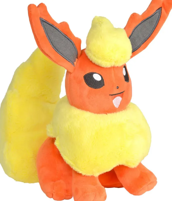Pokemon - Flamara Plüschfigur: Jazwares