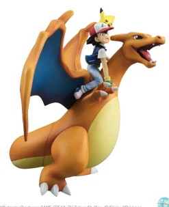 Pokemon - Glurak, Ash & Pikachu Statue - G.E.M. Reihe: MegaHouse