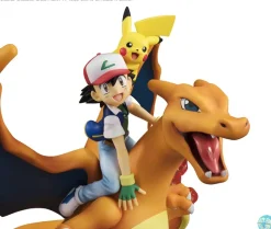 Pokemon - Glurak, Ash & Pikachu Statue - G.E.M. Reihe: MegaHouse