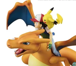 Pokemon - Glurak, Ash & Pikachu Statue - G.E.M. Reihe: MegaHouse