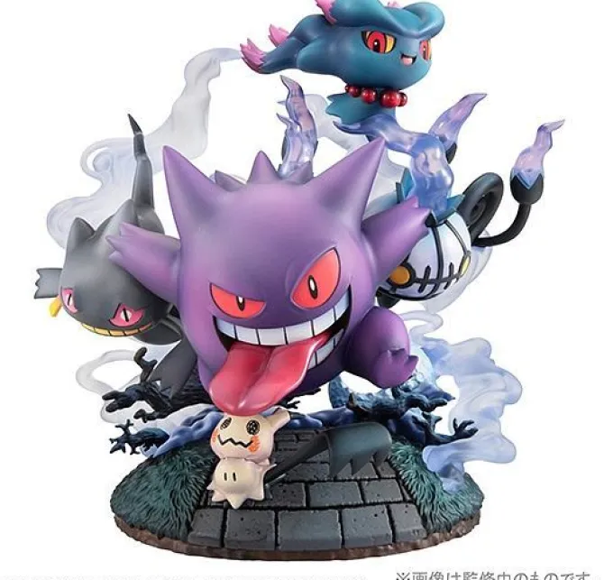 Pokemon - Große Ansammlung von Geistern Statue / G.E.M Series: MegaHouse