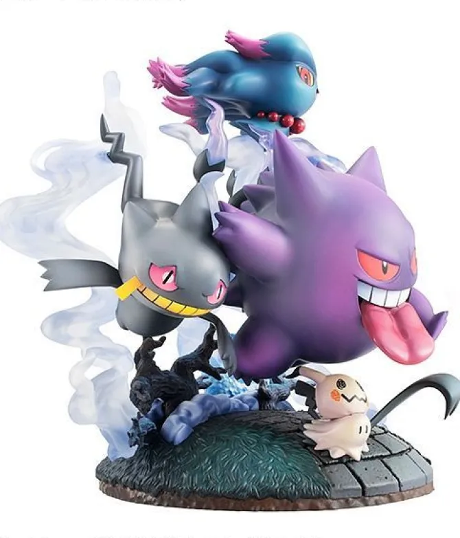 Pokemon - Große Ansammlung von Geistern Statue / G.E.M Series: MegaHouse