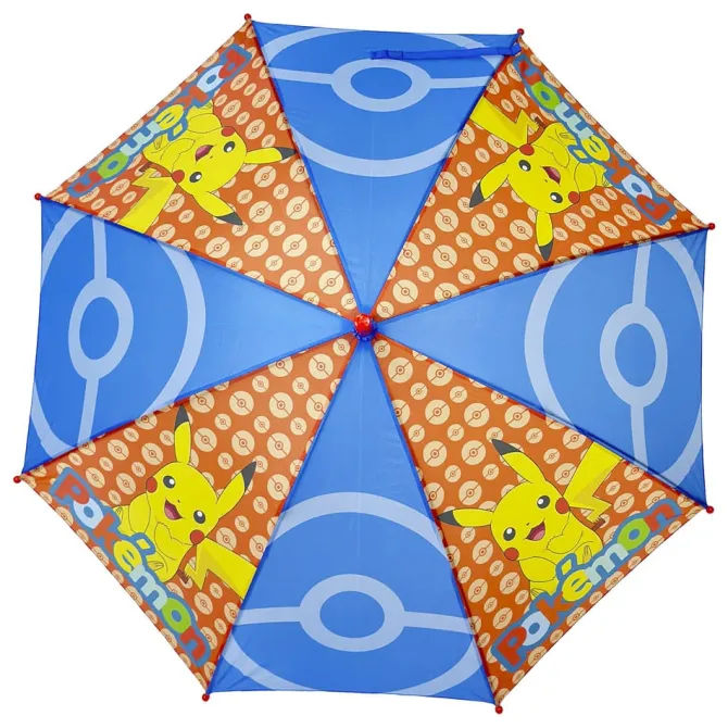 Pokemon - Kinder-Regenschirm Red & Blue Pikachu: CyP Brands
