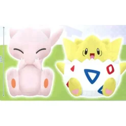 Pokemon - Mew & Togepi Plüschi 2er-Set : Banpresto