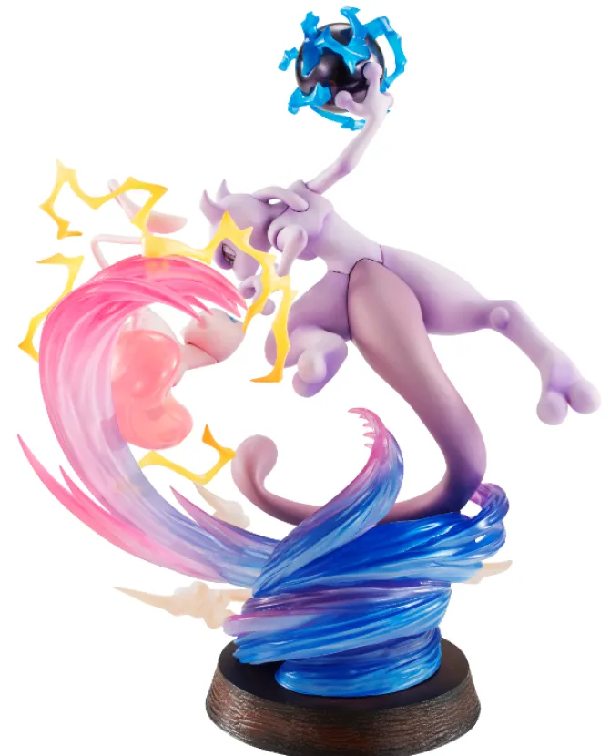 Pokemon - Mew vs Mewtwo Statue / G.E.M EX Series: MegaHouse