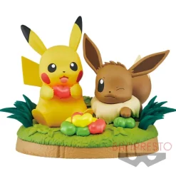 Pokemon - Pikachu & Evoli Figur: Banpresto