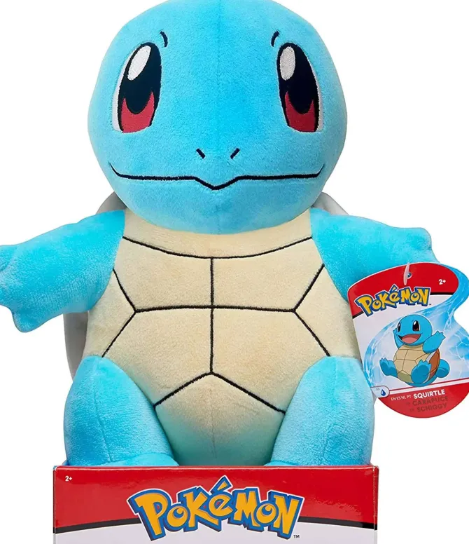 Pokemon - Schiggy Plüschfigur: Jazwares