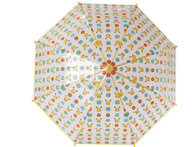 Pokemon Kinder-Regenschirm - Pokemon Transparent: CyP Brands
