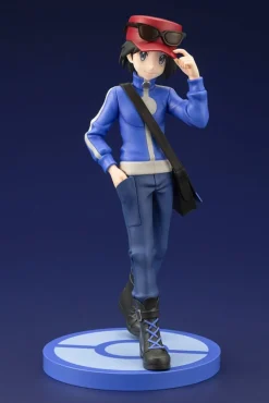 Pokémon - Calem & Froxy Statue / ARTFXJ: Kotobukiya