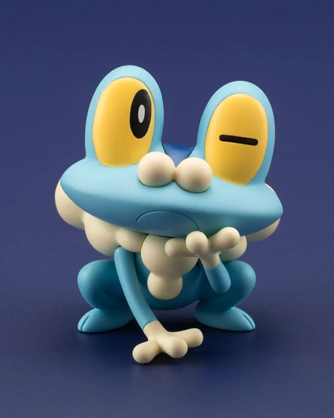 Pokémon - Calem & Froxy Statue / ARTFXJ: Kotobukiya