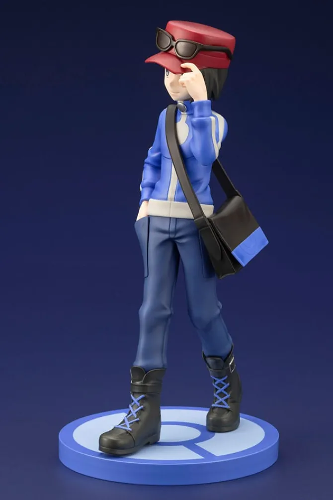 Pokémon - Calem & Froxy Statue / ARTFXJ: Kotobukiya