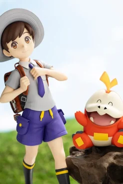 Pokémon - Florian with Krokel Statue / ARTFXJ: Kotobukiya