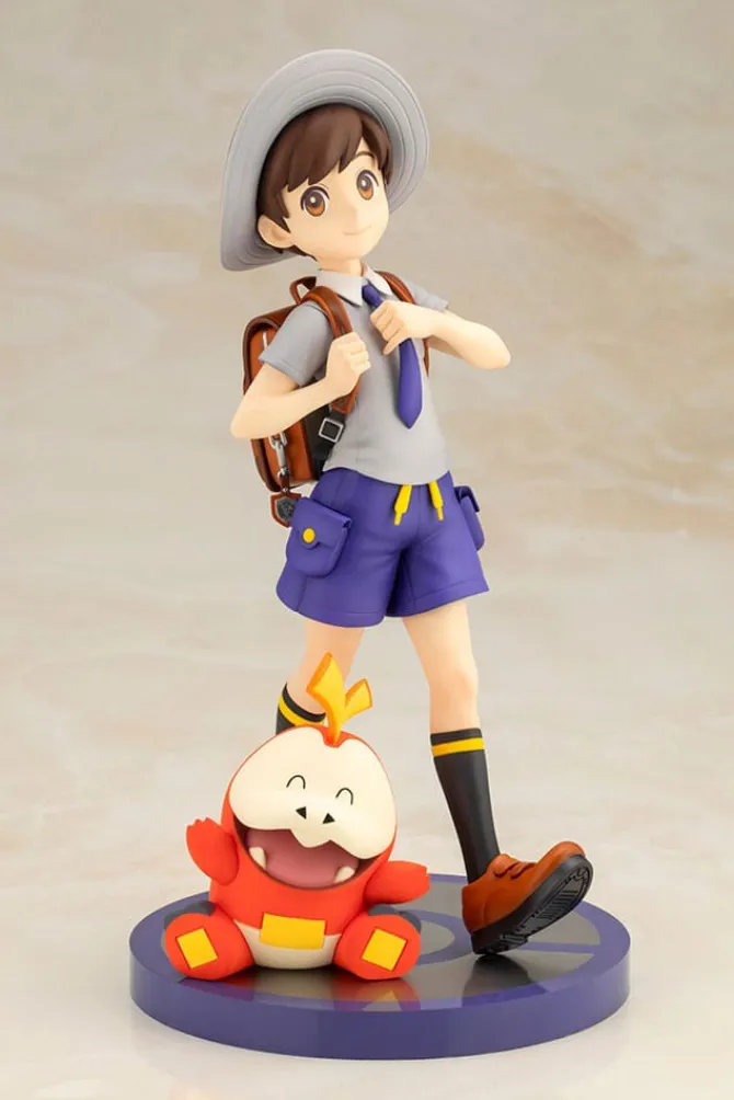 Pokémon - Florian with Krokel Statue / ARTFXJ: Kotobukiya