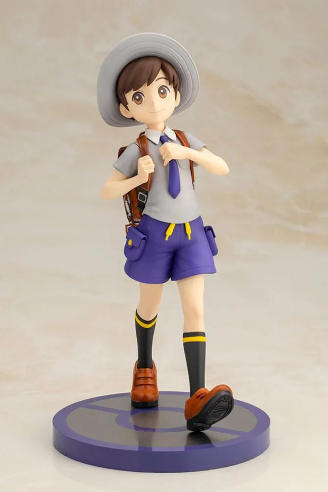 Pokémon - Florian with Krokel Statue / ARTFXJ: Kotobukiya