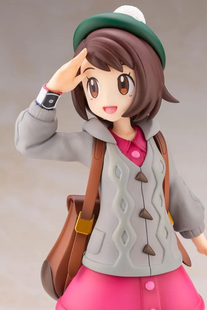 Pokémon - Gloria & Memmeon Statue / ARTFXJ: Kotobukiya