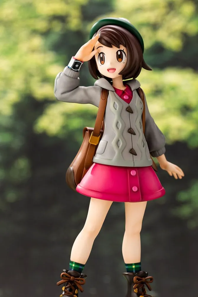 Pokémon - Gloria & Memmeon Statue / ARTFXJ: Kotobukiya