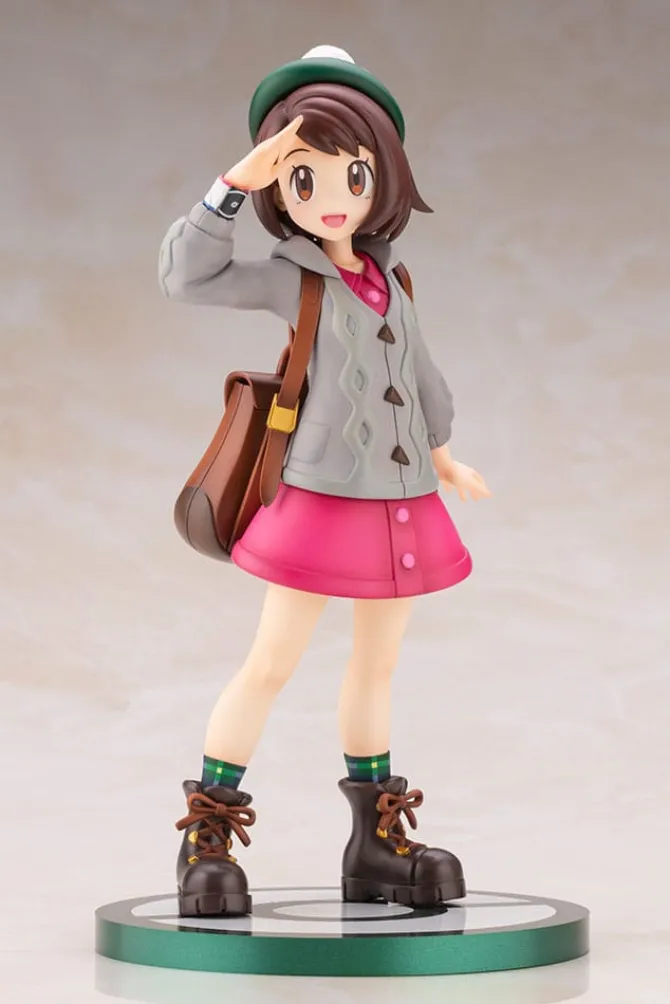 Pokémon - Gloria & Memmeon Statue / ARTFXJ: Kotobukiya