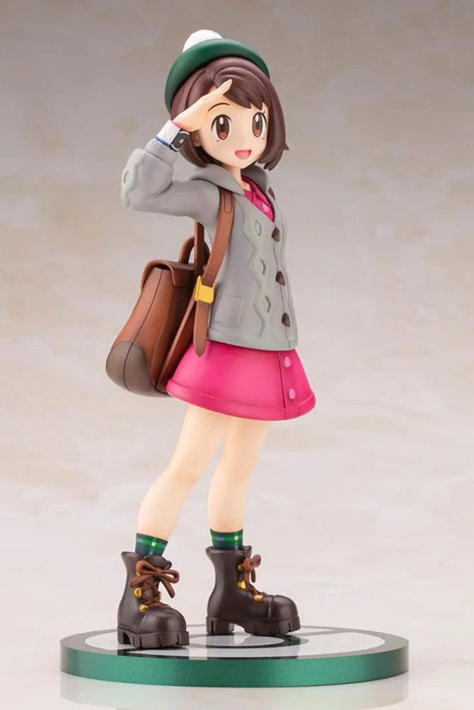 Pokémon - Gloria & Memmeon Statue / ARTFXJ: Kotobukiya