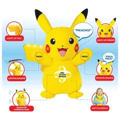 Pokémon - Pikachu Plüschfigur / Power Action: Jazwares