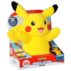 Pokémon - Pikachu Plüschfigur / Power Action: Jazwares