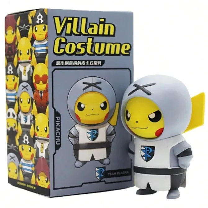 Pokémon - Pikachu Team Plasma Costume / PIKACHU VILLAIN COSTUME: LANGBOWANG
