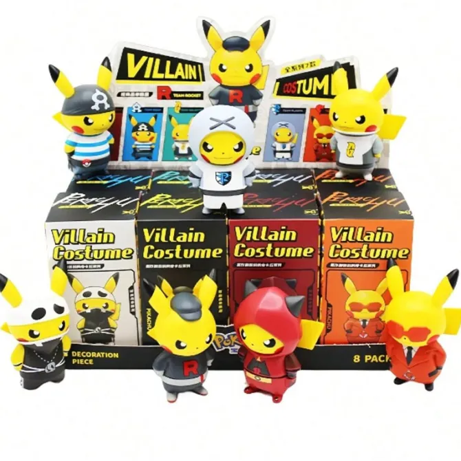 Pokémon - Pikachu Team Plasma Costume / PIKACHU VILLAIN COSTUME: LANGBOWANG