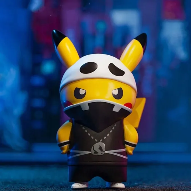 Pokémon - Pikachu Team Skull Costume / PIKACHU VILLAIN COSTUME: LANGBOWANG