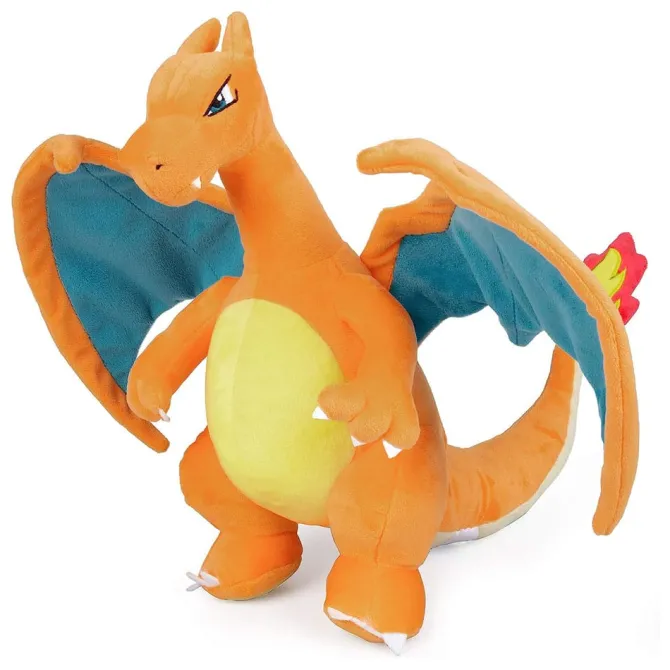 Pokémon - Plüschfigur Glurak : Jazwares