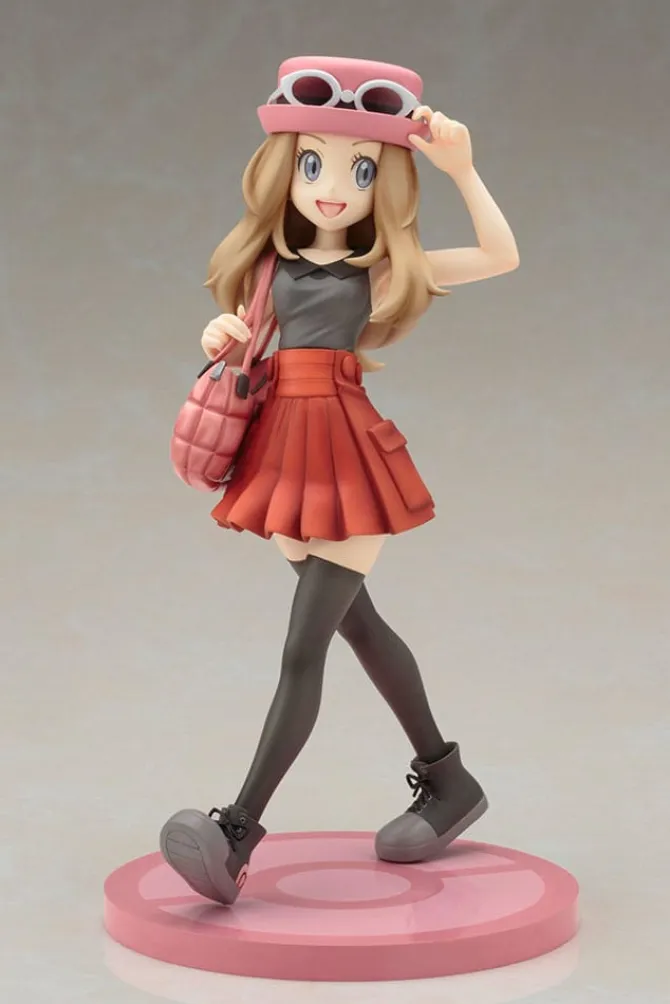 Pokémon - Serena & Fynx Statue / ARTFXJ: Kotobukiya