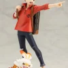 Pokémon - Victor & Hopplo Statue / ARTFXJ: Kotobukiya
