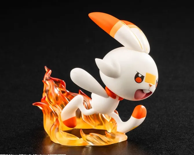 Pokémon - Victor & Hopplo Statue / ARTFXJ: Kotobukiya