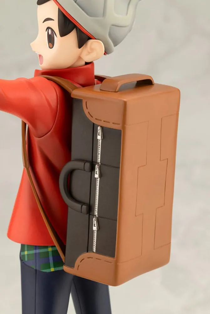 Pokémon - Victor & Hopplo Statue / ARTFXJ: Kotobukiya